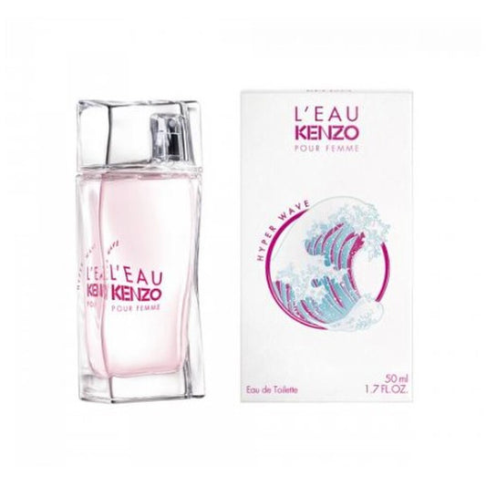 Kenzo Ladies L'Eau Hyper Wave EDT 1.7 oz Fragrances - Luxurious Fragrance Available Online in Hong Kong & China