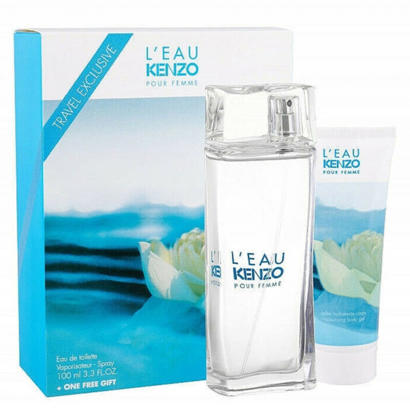 Kenzo Ladies L'eau Pour Femme Gift Set Fragrances - Luxurious Fragrance Available Online in Hong Kong & China