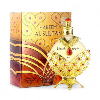 Khadlaj Ladies Hareem Al Sultan Gold Concentrated Oil Perfume 1.2 oz - Luxurious Fragrance Available Online in Hong Kong & China