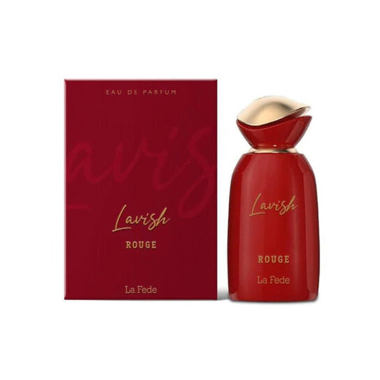 Khadlaj Ladies La Fede Lavish Rouge EDP Spray 3.4 oz - Luxurious Fragrance Available Online in Hong Kong & China