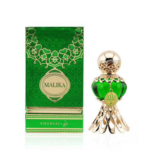 Khadlaj Ladies Malika Green Perfume Oil 0.67 oz Fragrances - Luxurious Fragrance Available Online in Hong Kong & China