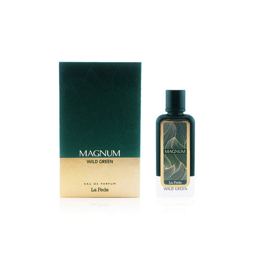 Khadlaj Men's La Fede Magnum Wild Green EDP Spray 3.4 oz Fragrances (Wholesale) - Luxurious Fragrance Available Online in Hong Kong & China