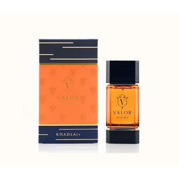 Khadlaj Men's Valor Enigma EDP Spray 3.4 oz Fragrances (Wholesale) - Luxurious Fragrance Available Online in Hong Kong & China