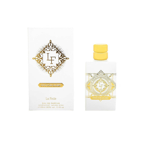 Khadlaj Unisex La Fede Oud For Glory EDP Spray 2.7 oz - Luxurious Fragrance Available Online in Hong Kong & China