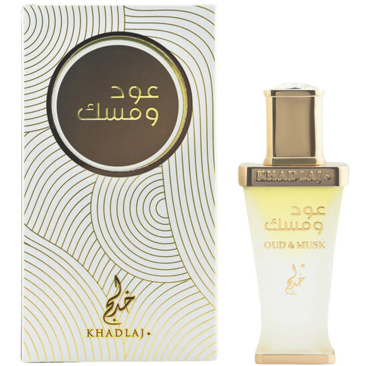 Khadlaj Unisex Oud & Musk Perfume Oil 0.7 oz Fragrances - Luxurious Fragrance Available Online in Hong Kong & China