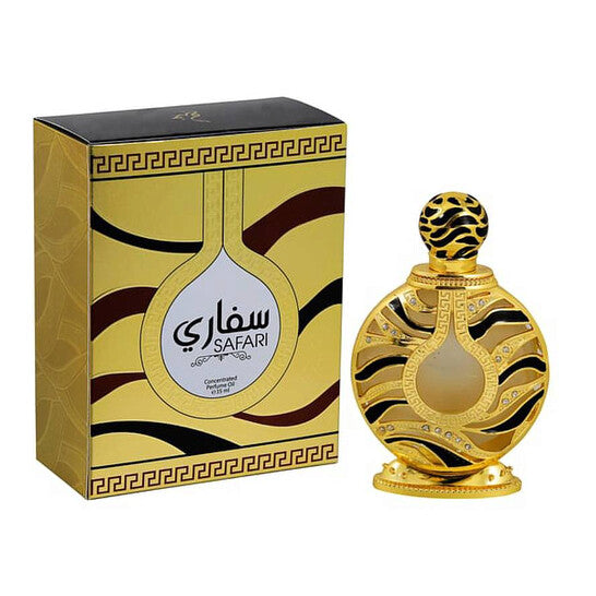 Khadlaj Unisex Safari Gold Perfume Oil 0.67 oz Fragrances - Luxurious Fragrance Available Online in Hong Kong & China