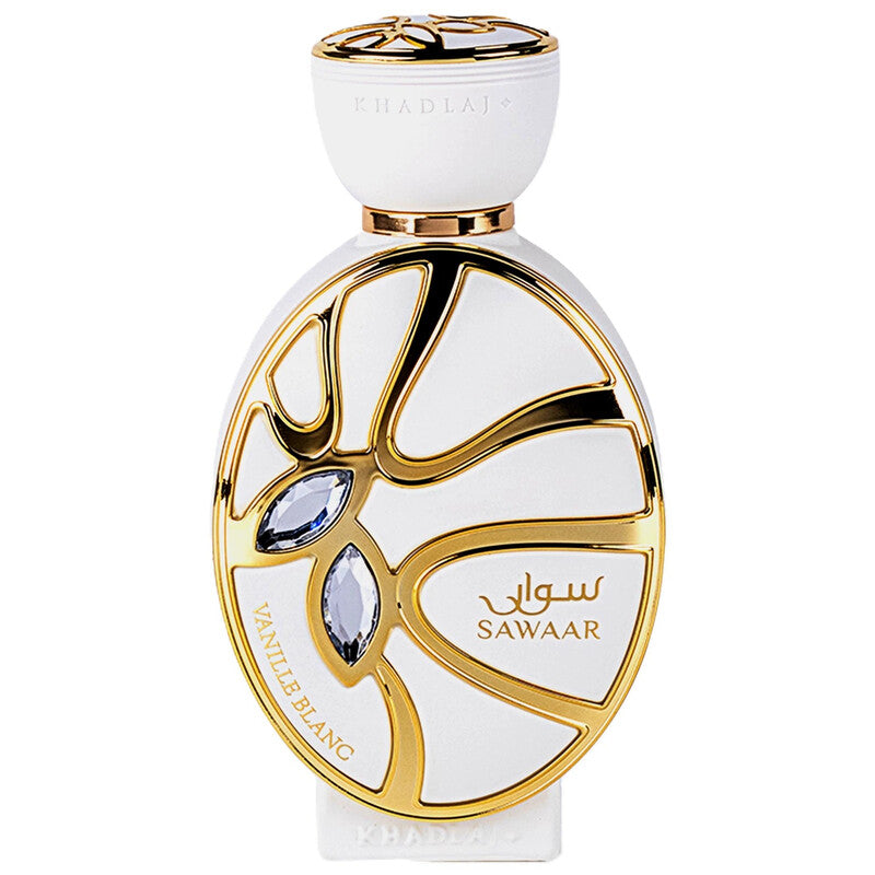 Khadlaj Unisex Sawaar Vanille Blanc Extrait de Parfum Spray 3.4 oz Fragrances - Luxurious Fragrance Available Online in Hong Kong & China