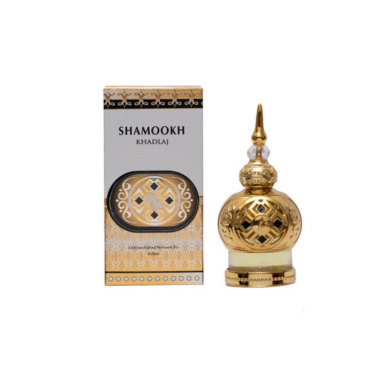 Khadlaj Unisex Shamookh Gold Perfume Oil 0.67 oz Fragrances - Luxurious Fragrance Available Online in Hong Kong & China