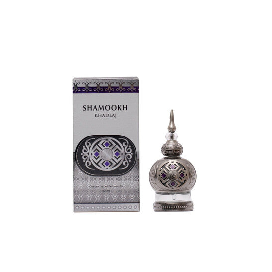 Khadlaj Unisex Shamookh Silver Perfume Oil 0.67 oz Fragrances - Luxurious Fragrance Available Online in Hong Kong & China