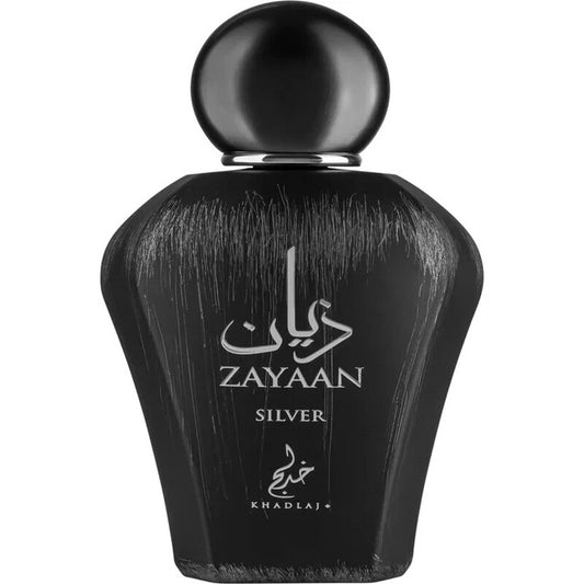 Khadlaj Unisex Zayaan Silver EDP Spray 3.4 oz Fragrances - Luxurious Fragrance Available Online in Hong Kong & China