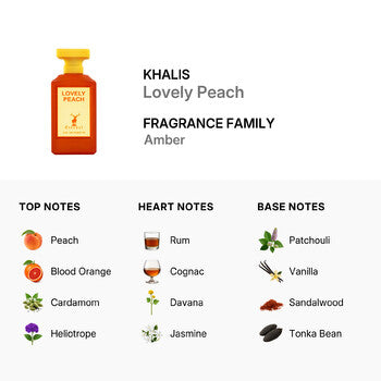 Khalis Ladies Lovely Peach EDP Spray 3.4 oz (Wholesale) - Luxurious Fragrance Available Online in Hong Kong & China