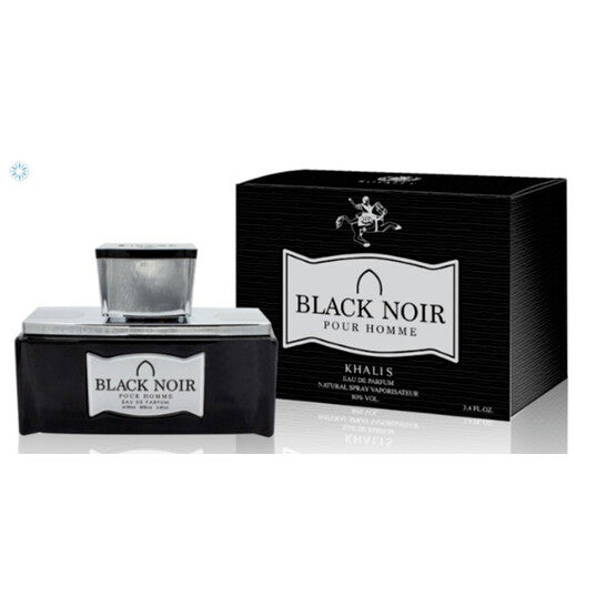 Khalis Men's Black Noir Luxury Collection EDP Spray 3.4 oz Fragrances (Wholesale) - Luxurious Fragrance Available Online in Hong Kong & China