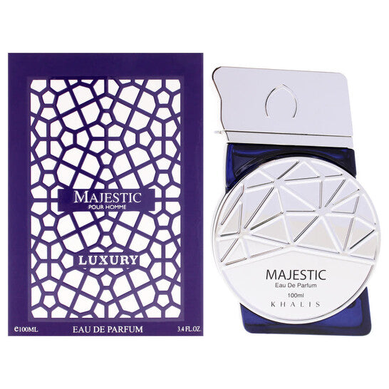 Khalis Men's Majestica Luxury Collection EDP Spray 3.4 oz Fragrances - Luxurious Fragrance Available Online in Hong Kong & China
