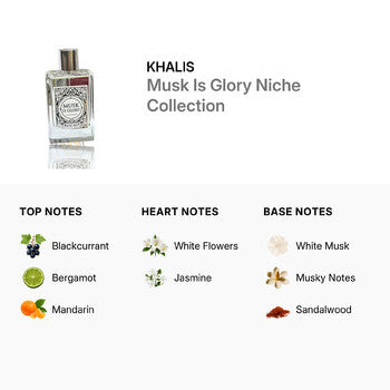 Khalis Men's Musk Is Glory Niche Collection EDP Spray 3.4 oz (Wholesale) - Luxurious Fragrance Available Online in Hong Kong & China