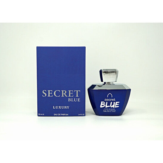 Khalis Men's Secret Blue Luxury Collection EDP Spray 3.4 oz Fragrances (Wholesale) - Luxurious Fragrance Available Online in Hong Kong & China