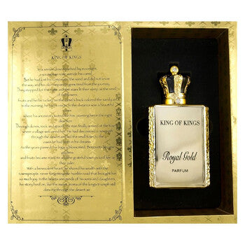 King Of Kings Unisex Royal Gold Parfum 3.4 oz Fragrances (Wholesale) - Luxurious Fragrance Available Online in Hong Kong & China