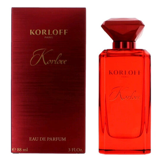 Korloff Ladies Korlove EDP Spray 3.0 oz Fragrances - Luxurious Fragrance Available Online in Hong Kong & China