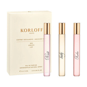 Korloff Paris Ladies Mini Set Gift Set Fragrances (Wholesale) - Luxurious Fragrance Available Online in Hong Kong & China