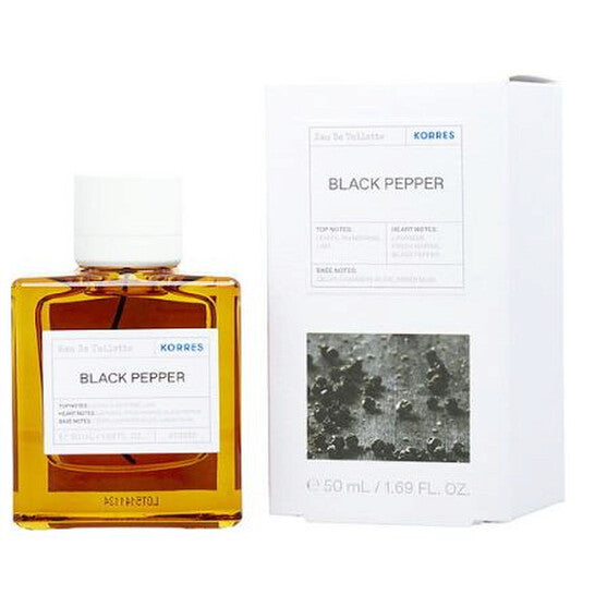 Korres Men's Black Pepper EDT 1.7 oz Fragrances (Wholesale) - Luxurious Fragrance Available Online in Hong Kong & China