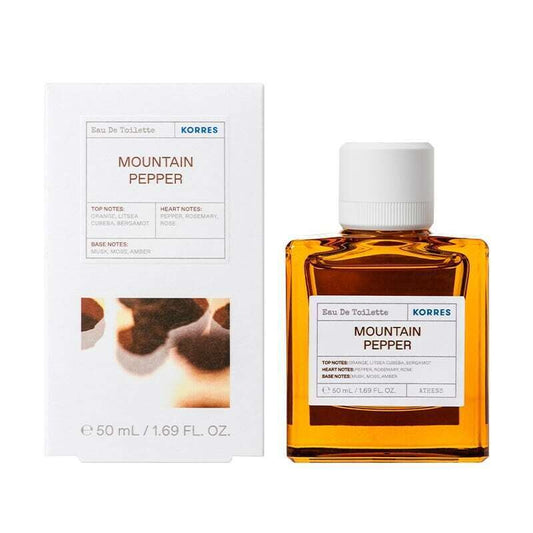 Korres Men's Mountain Pepper EDT 1.7 oz Fragrances - Luxurious Fragrance Available Online in Hong Kong & China