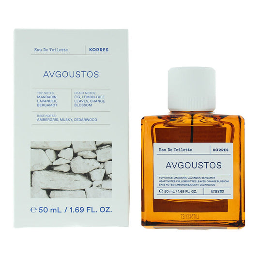 Korres Unisex Avgoustos EDT Spray 1.7 oz Fragrances (Wholesale) - Luxurious Fragrance Available Online in Hong Kong & China