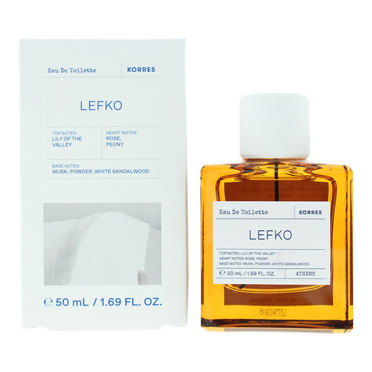 Korres Unisex Lefko EDT Spray 1.7 oz Fragrances (Wholesale) - Luxurious Fragrance Available Online in Hong Kong & China