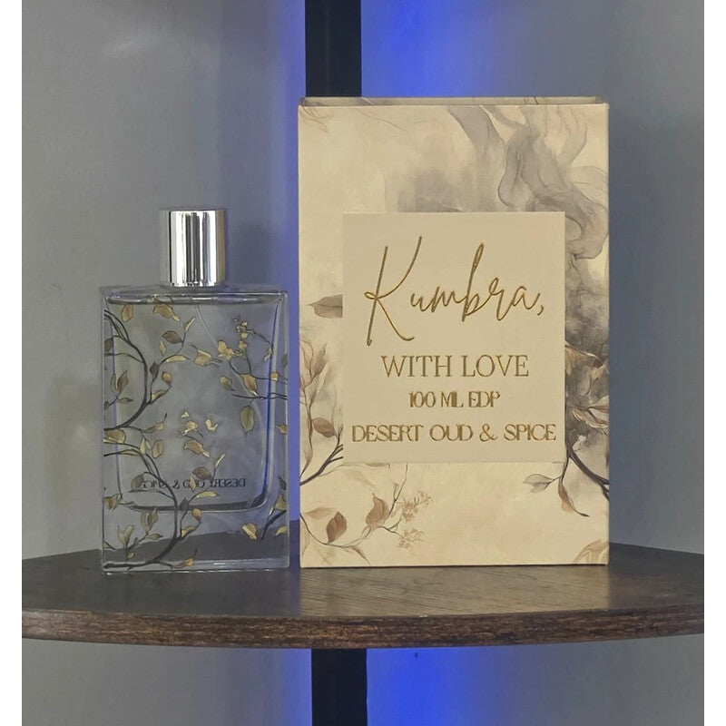 Kumbra With Love Men's Desert Oud & Spice EDP Spray 3.4 oz Fragrances (Wholesale) - Luxurious Fragrance Available Online in Hong Kong & China