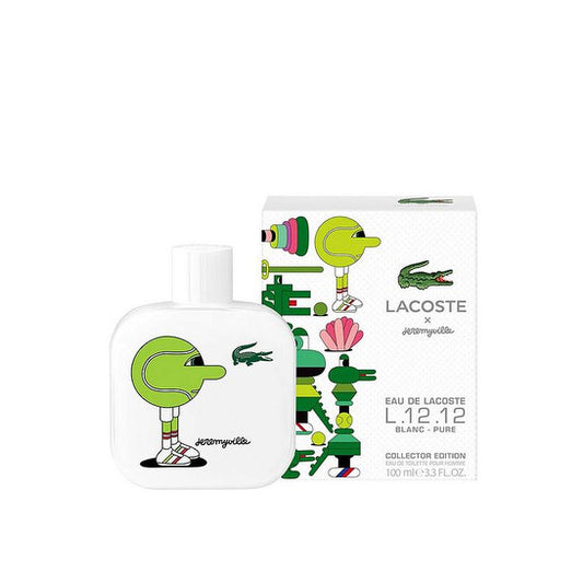 Lacoste L.12.12 Blanc X Jeremyville / Lacoste EDT Spray Collectors Edition 3.4 oz (100 Ml - Luxurious Fragrance Available Online in Hong Kong & China