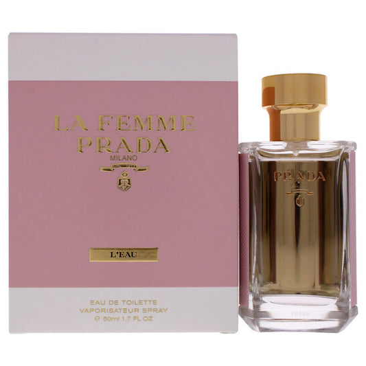 Prada La Femme Prada Leau by Prada for Women - 1.7 oz EDT Spray - Luxurious Fragrance Available Online in Hong Kong & China
