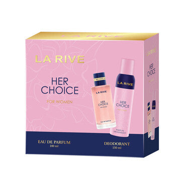 La Rive Ladies Her Choice Gift Set Fragrances (Wholesale) - Luxurious Fragrance Available Online in Hong Kong & China