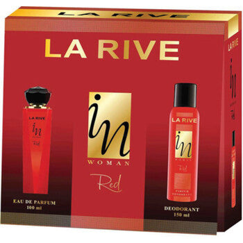 La Rive Ladies In Woman Red Gift Set - Luxurious Fragrance Available Online in Hong Kong & China