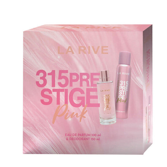 La Rive Ladies 315 Prestige Pink Gift Set - Luxurious Fragrance Available Online in Hong Kong & China
