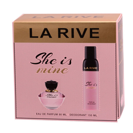La Rive Ladies She Is Mine Gift Set Fragrances (Wholesale) - Luxurious Fragrance Available Online in Hong Kong & China