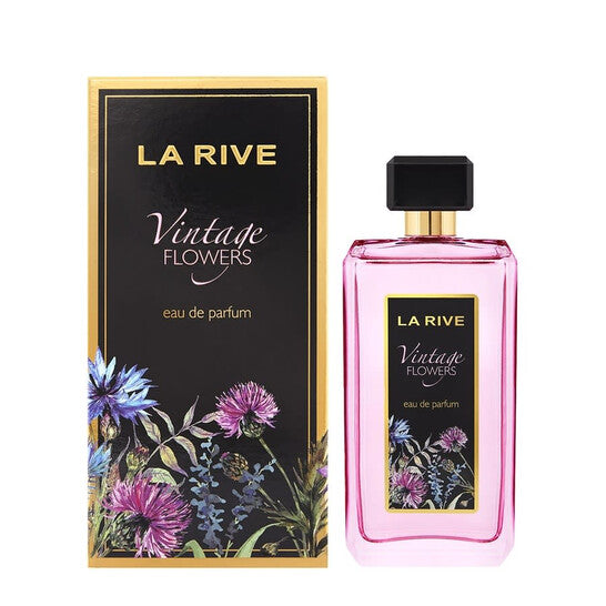 La Rive Ladies Vintage Flowers EDP Spray 3 oz - Luxurious Fragrance Available Online in Hong Kong & China