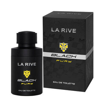 La Rive Men's Black Fury EDT Spray 3.4 oz Fragrances (Wholesale) - Luxurious Fragrance Available Online in Hong Kong & China