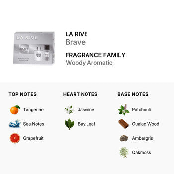 La Rive Men's Brave Gift Set - Luxurious Fragrance Available Online in Hong Kong & China