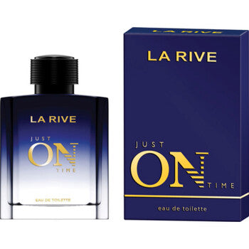 La Rive Men's Just On Time EDT Spray 3 oz Fragrances (Wholesale) - Luxurious Fragrance Available Online in Hong Kong & China