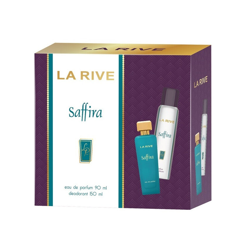La Rive Unisex Saffira Gift Set Fragrances - Luxurious Fragrance Available Online in Hong Kong & China