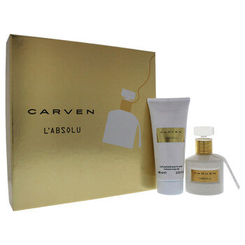 Carven LAbsolu by Carven for Women - 2 Pc Gift Set 1.66oz EDP Spray, 3.33oz Perfume Body Milk - Luxurious Fragrance Available Online in Hong Kong & China