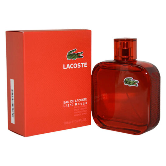 Lacoste L.12.12 Rouge by Lacoste EDT Spray 3.3 oz (m) - Luxurious Fragrance Available Online in Hong Kong & China
