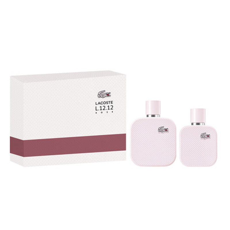 Lacoste Ladies L.12.12 Eau de Parfum Rose Gift Set Fragrances - Luxurious Fragrance Available Online in Hong Kong & China