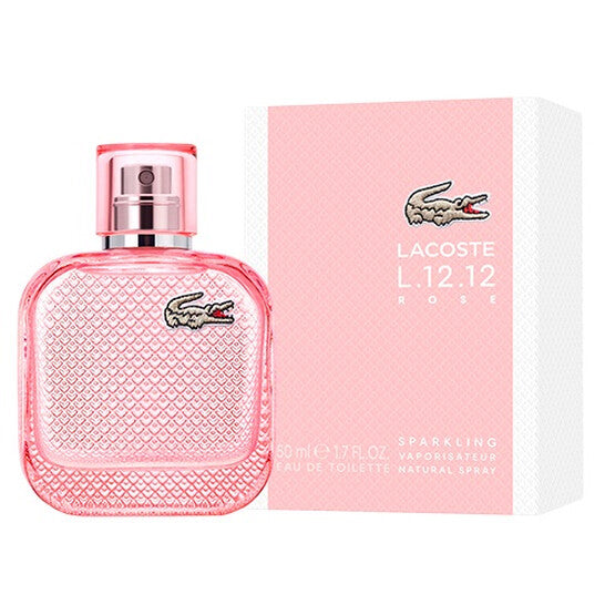 Lacoste Ladies L.12.12 Rose Sparkling EDT Spray 1.7 oz Fragrances (Wholesale) - Luxurious Fragrance Available Online in Hong Kong & China