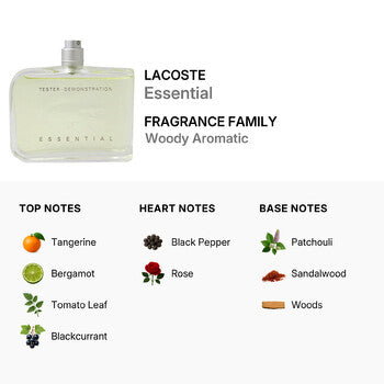 Lacoste Men's Essential EDT Spray 4.2 oz (Tester) - Luxurious Fragrance Available Online in Hong Kong & China