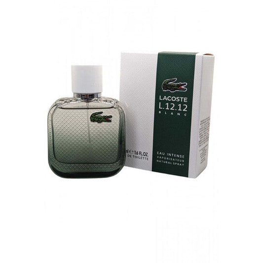 Lacoste Men's L.12.12. Blanc Eau Intense EDT Spray 1.7 oz Fragrances (Wholesale) - Luxurious Fragrance Available Online in Hong Kong & China