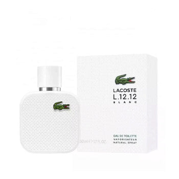 Lacoste Men's L.12.12 Blanc EDT 1.7 oz - Luxurious Fragrance Available Online in Hong Kong & China