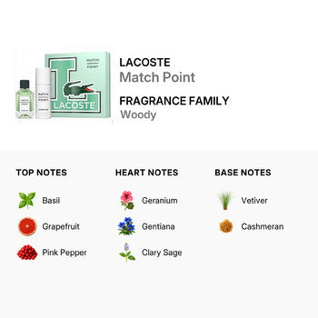 Lacoste Men's Match Point Gift Set (Wholesale) - Luxurious Fragrance Available Online in Hong Kong & China