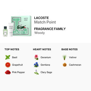 Lacoste Men's Match Point Gift Set (Wholesale) - Luxurious Fragrance Available Online in Hong Kong & China