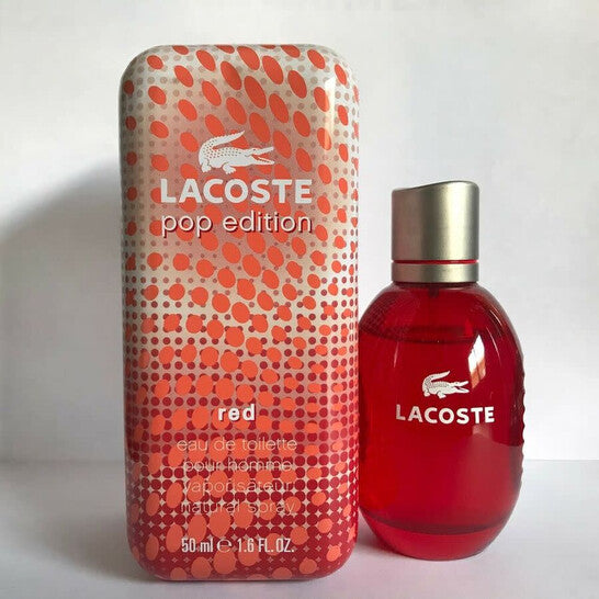 Lacoste Men's Pop Edition Red EDT Spray 1.6 oz Fragrances (Wholesale) - Luxurious Fragrance Available Online in Hong Kong & China