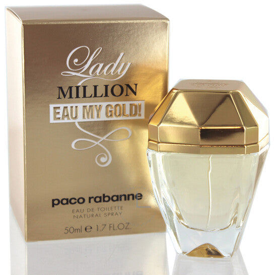 Paco Rabanne Lady Million Eau My Gold/ Edt Spray 1.7 Oz (50 Ml) (W) - Luxurious Fragrance Available Online in Hong Kong & China