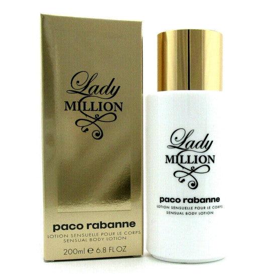 Paco Rabanne Lady Million / Paco Rabanne Body Lotion 6.8 oz (200 ml) (W) - Luxurious Fragrance Available Online in Hong Kong & China